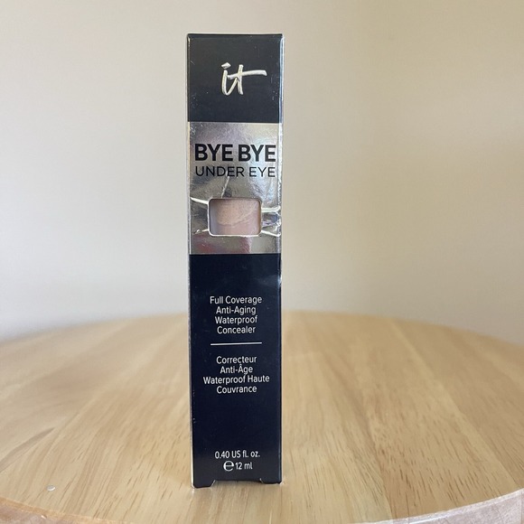 IT Cosmetics BYE BYE Undereye Concealer Med-Tan Anti Aging Waterproof No Tug‎ - Picture 1 of 6